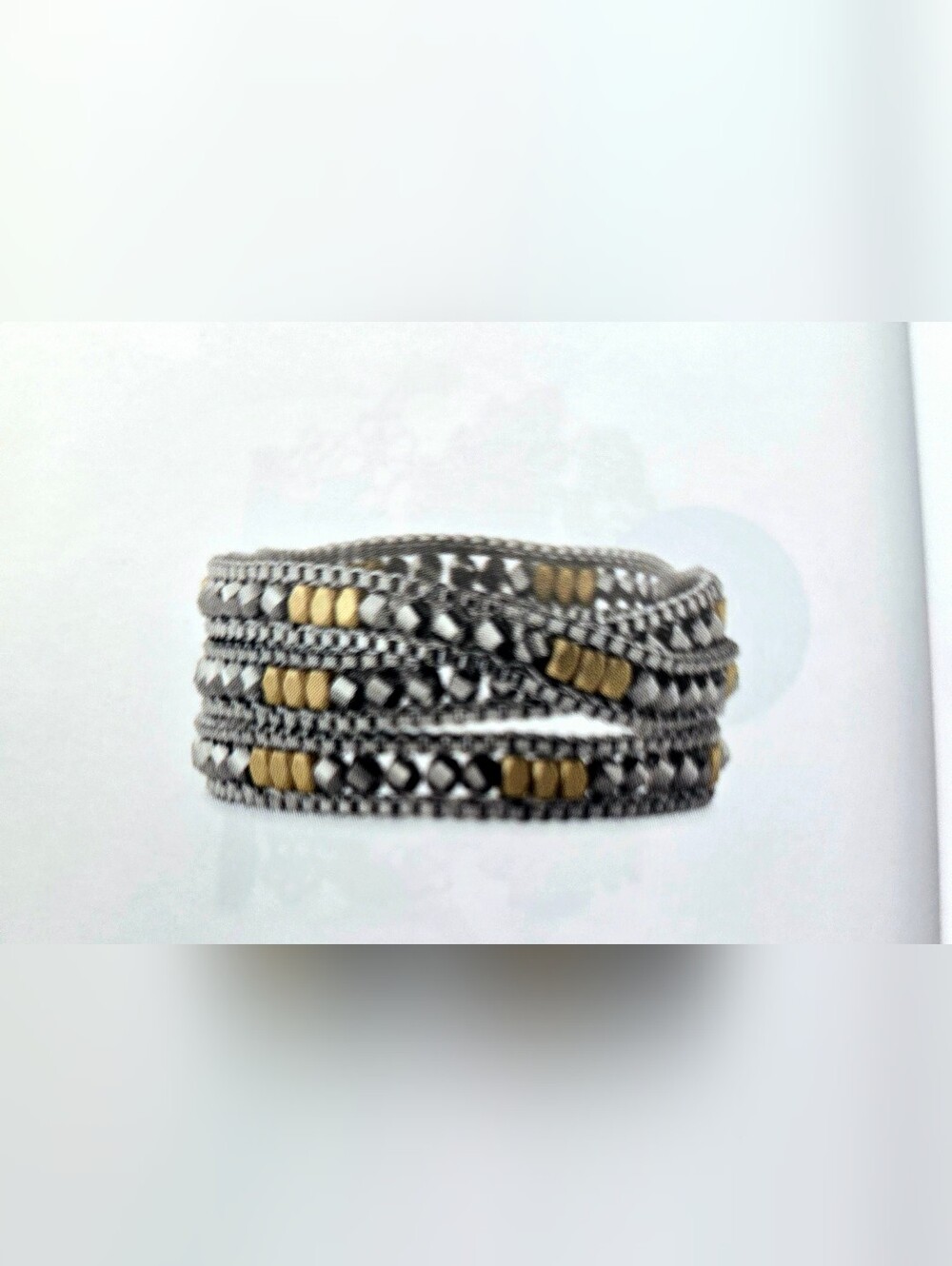 Stella & Dot 'Luna" Gold and Silver Wrap Bracelet - Women Jewelry
